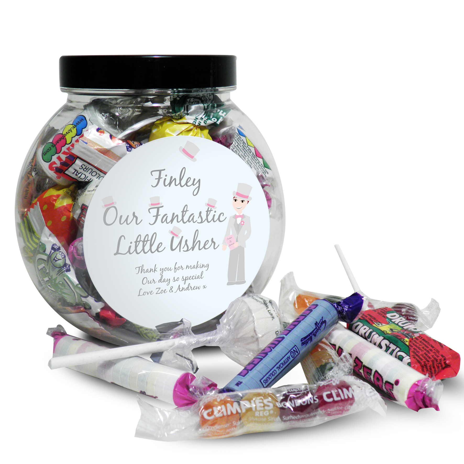 Fabulous Usher Round Sweet Jar